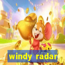 windy radar